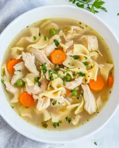 Crockpot Chicken Noodle Soup