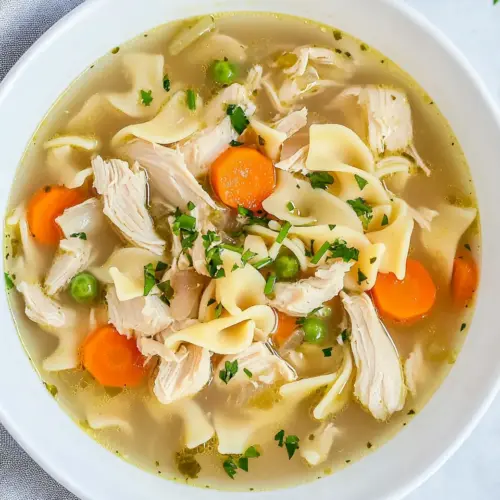 Crockpot Chicken Noodle Soup