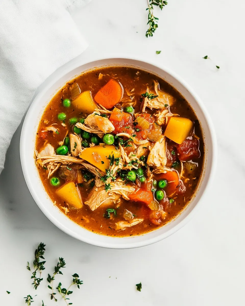 Crockpot Chicken Stew