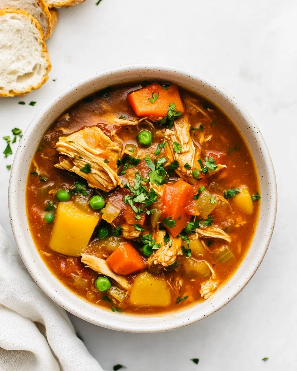 Crockpot Chicken Stew