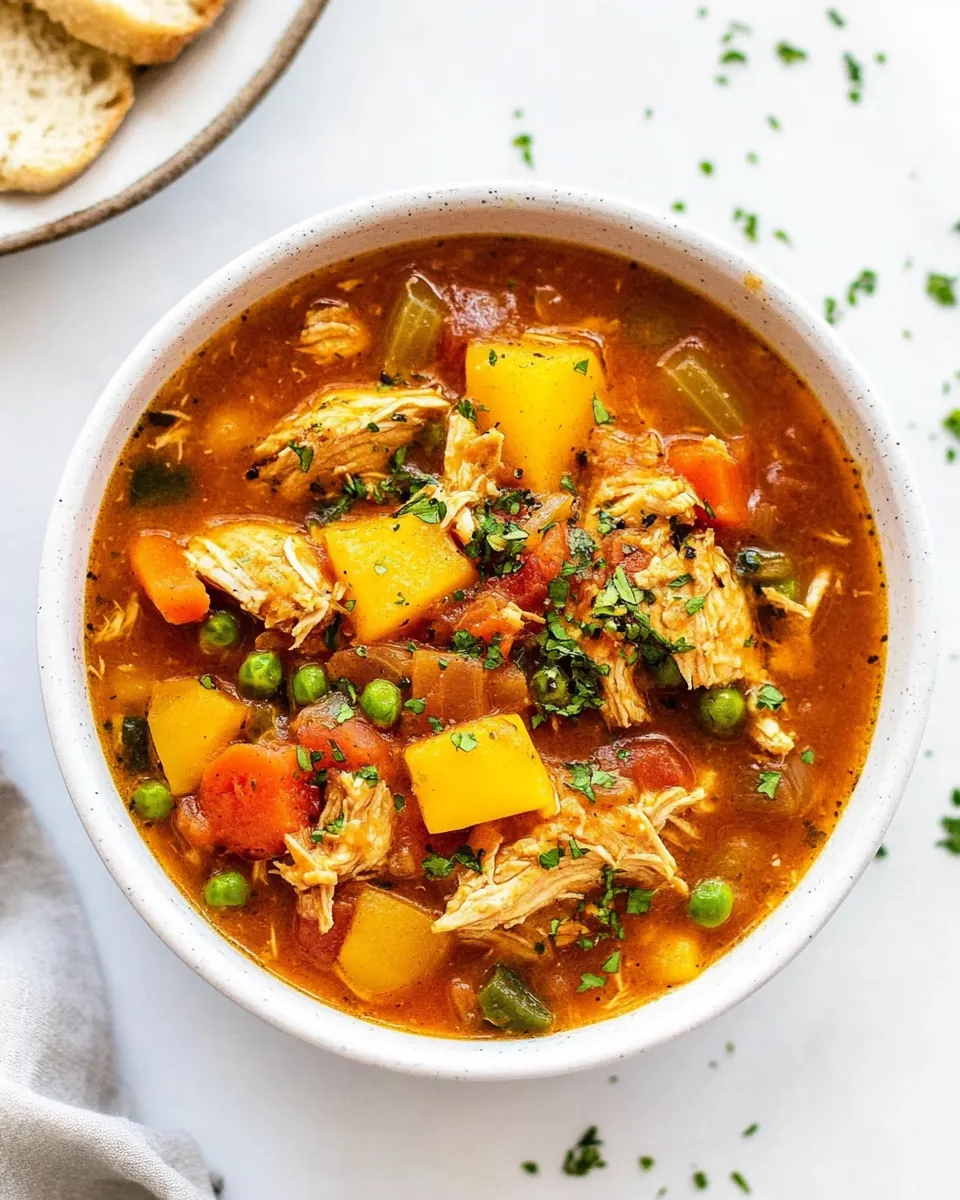 Crockpot Chicken Stew