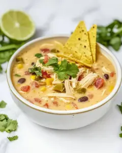 Crockpot Chicken Tortilla Soup