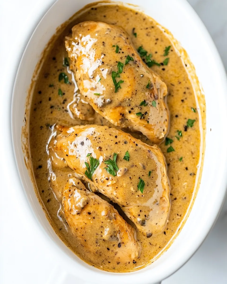 Crockpot Chicken and Gravy