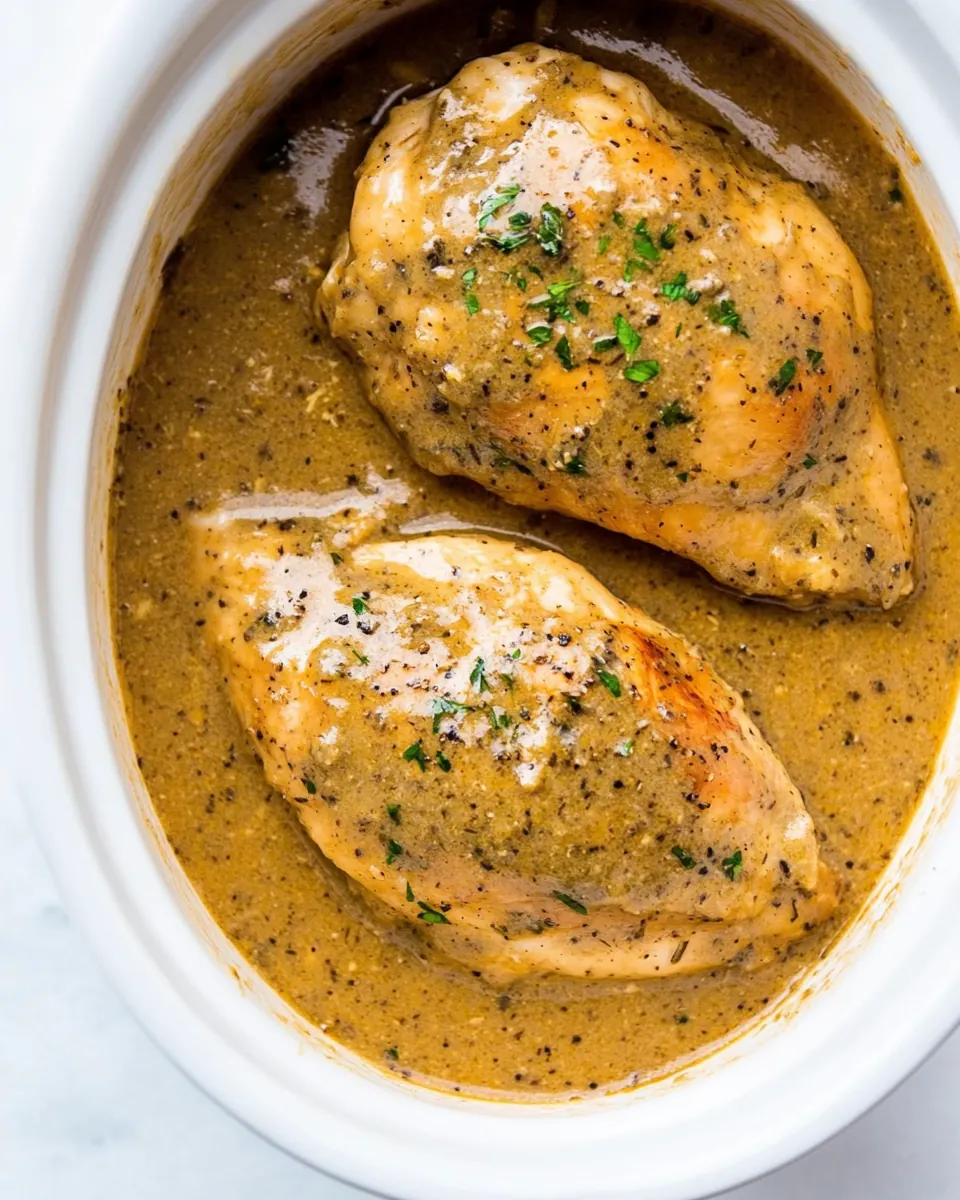 Crockpot Chicken and Gravy