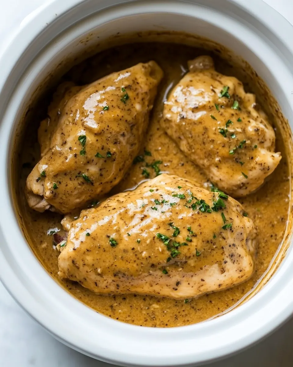 Crockpot Chicken and Gravy
