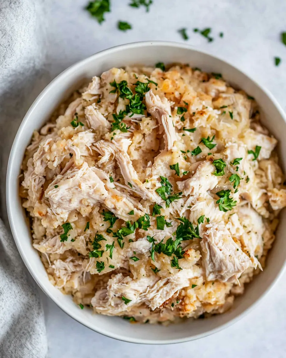 Crockpot Chicken and Stuffing