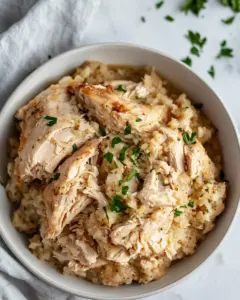 Crockpot Chicken and Stuffing