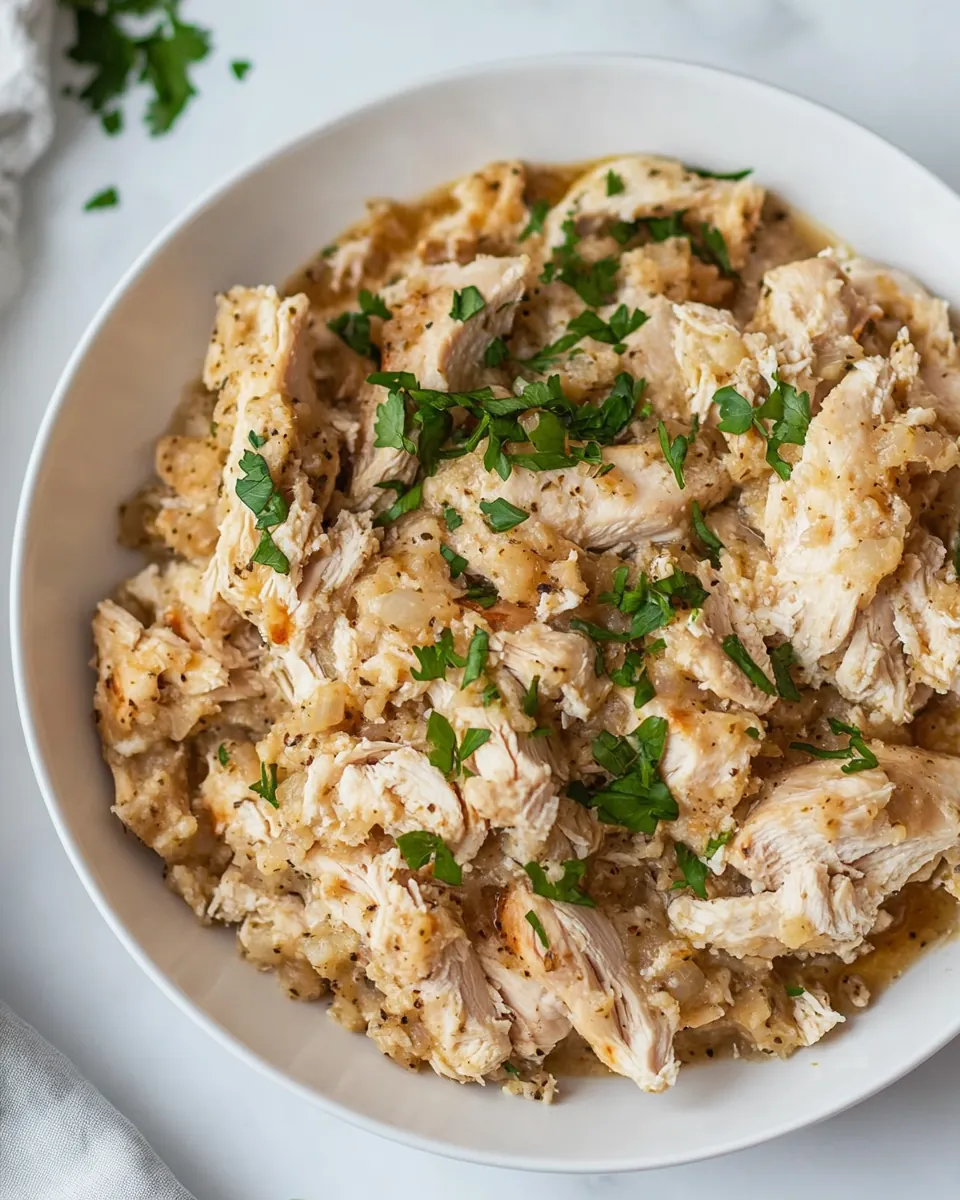 Crockpot Chicken and Stuffing