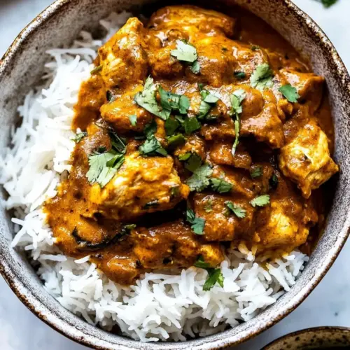 Crockpot Creamy Coconut Chicken Tikka Masala