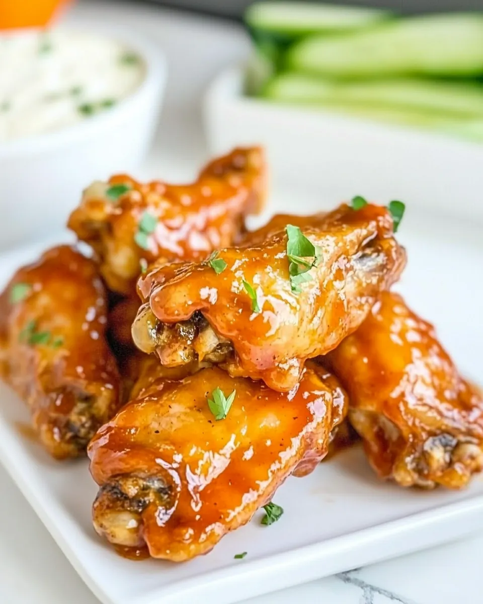 Crockpot Honey BBQ Wings