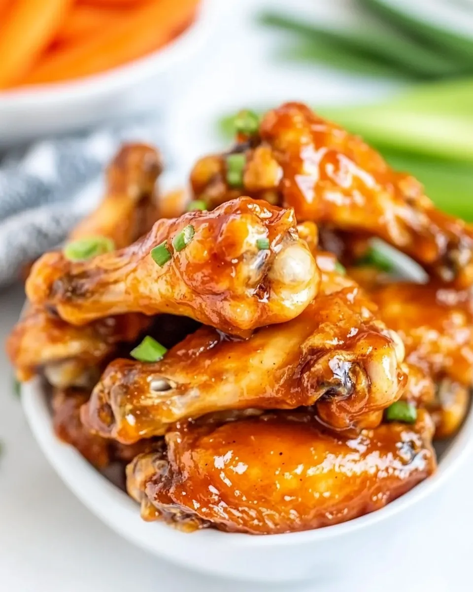 Crockpot Honey BBQ Wings
