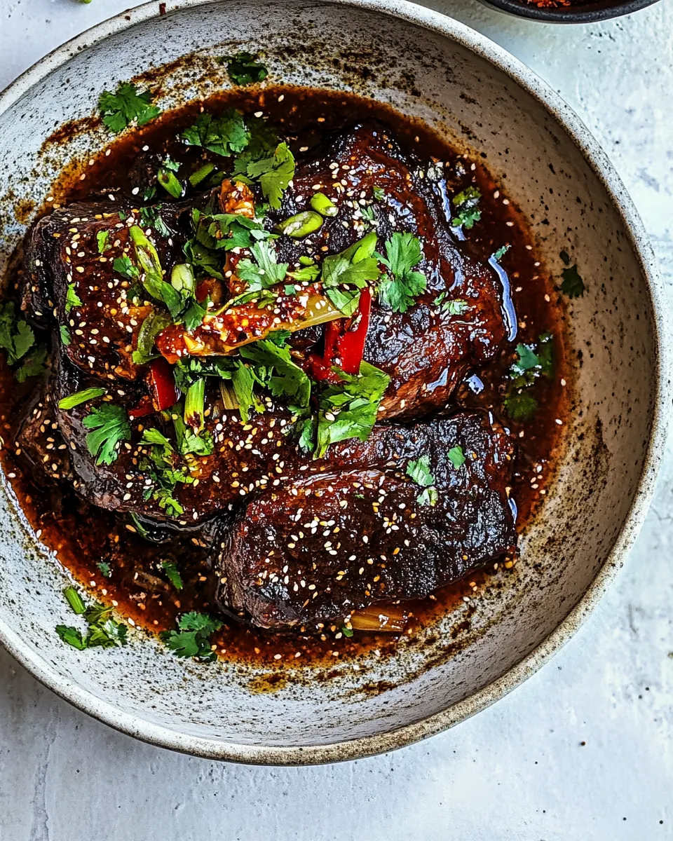 Crockpot Honey Garlic Pot Roast