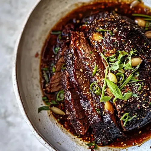 Crockpot Honey Garlic Pot Roast