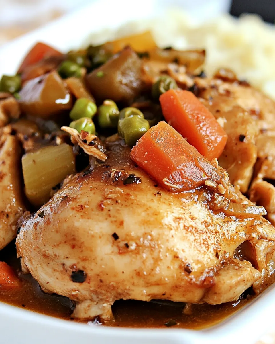 Crockpot Lipton Chicken