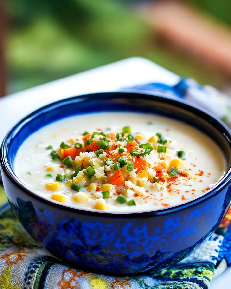Crockpot Loaded Creamy Corn Chowder
