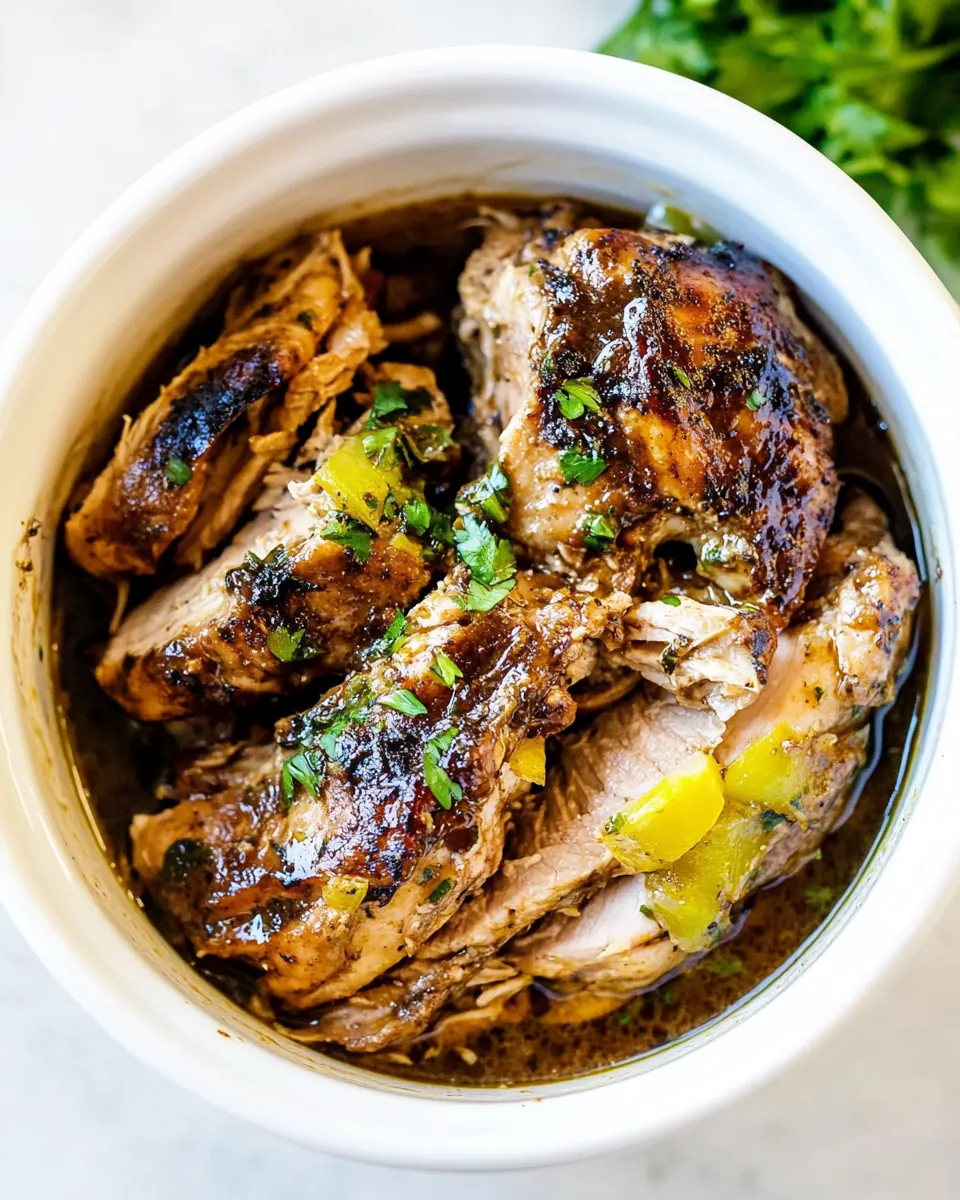 Crockpot Mississippi Chicken