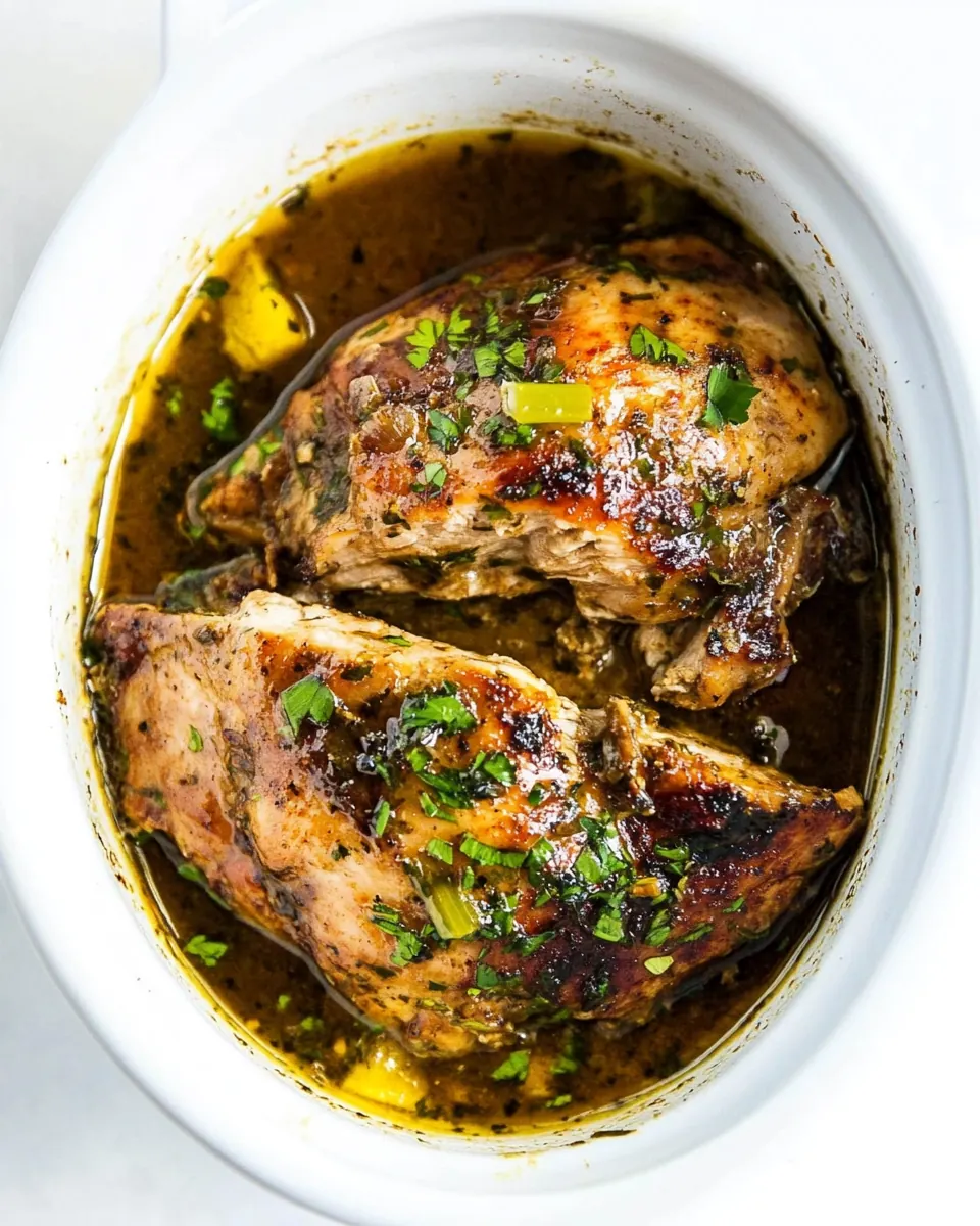 Crockpot Mississippi Chicken