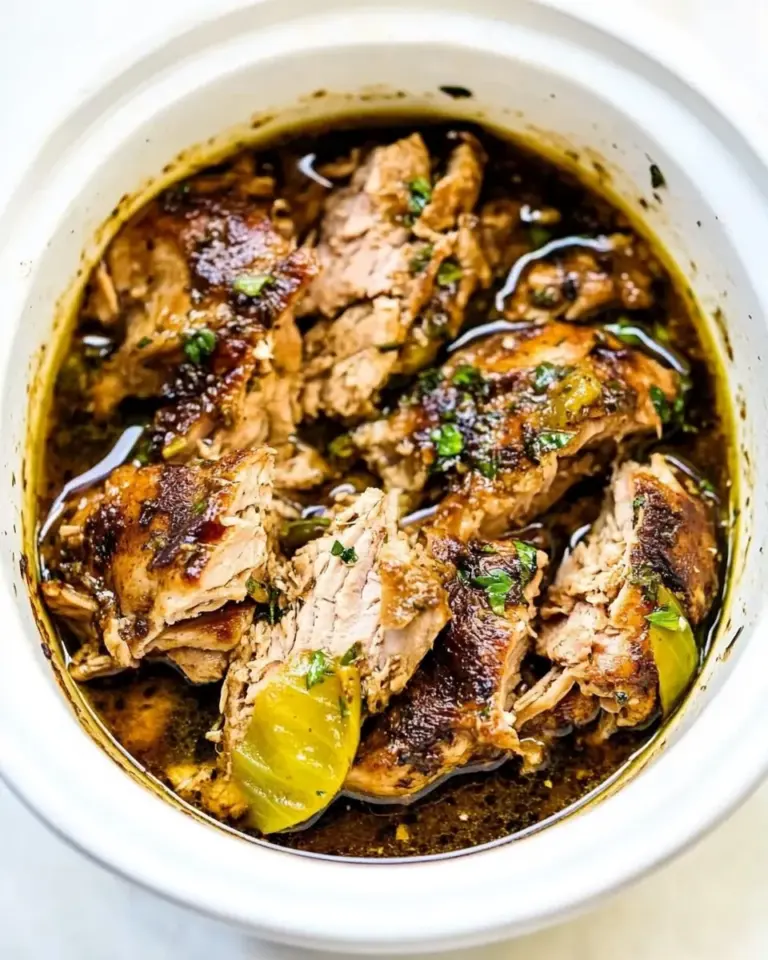 Crockpot Mississippi Chicken