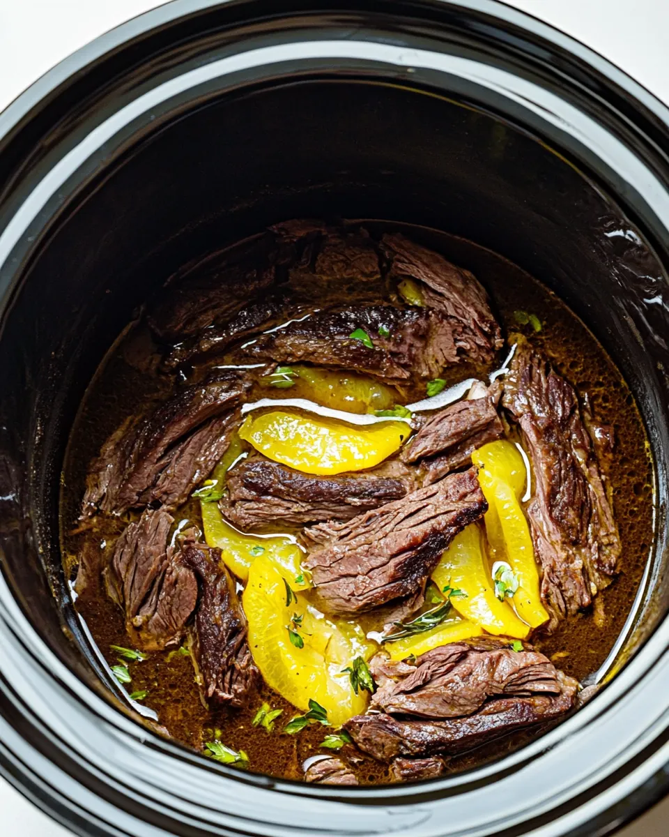 Crockpot Mississippi Pot Roast