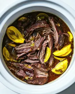 Crockpot Mississippi Pot Roast