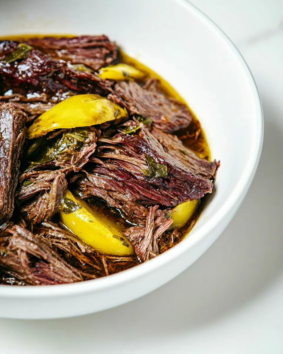 Crockpot Mississippi Pot Roast
