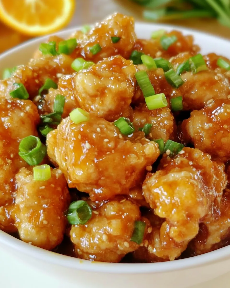Crockpot Orange Chicken