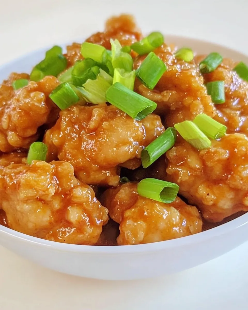 Crockpot Orange Chicken