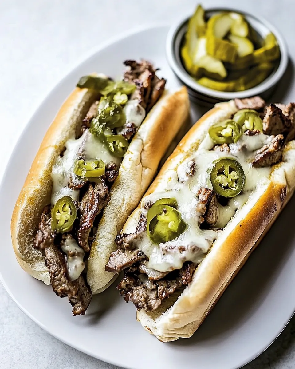 Crockpot Philly Cheesesteaks