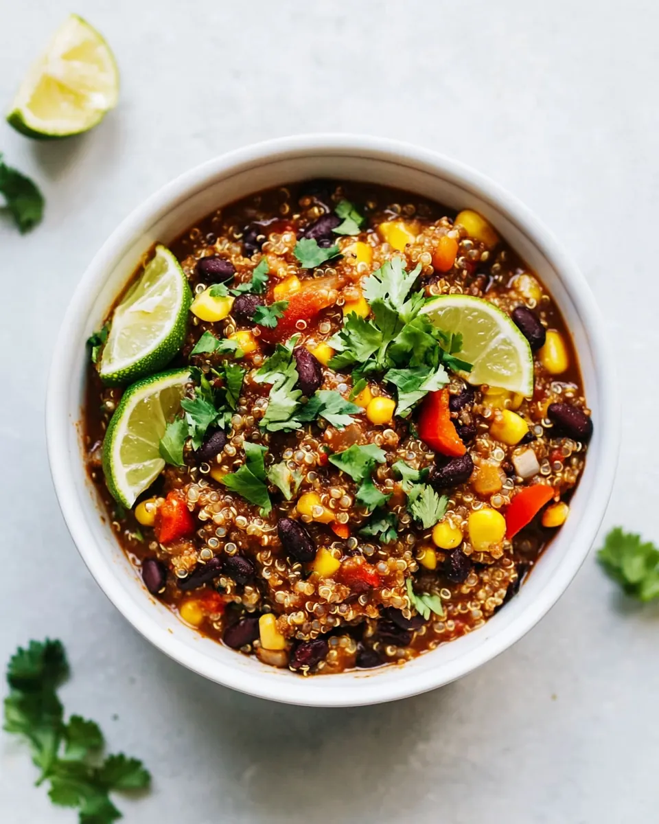 Crockpot Quinoa Chili