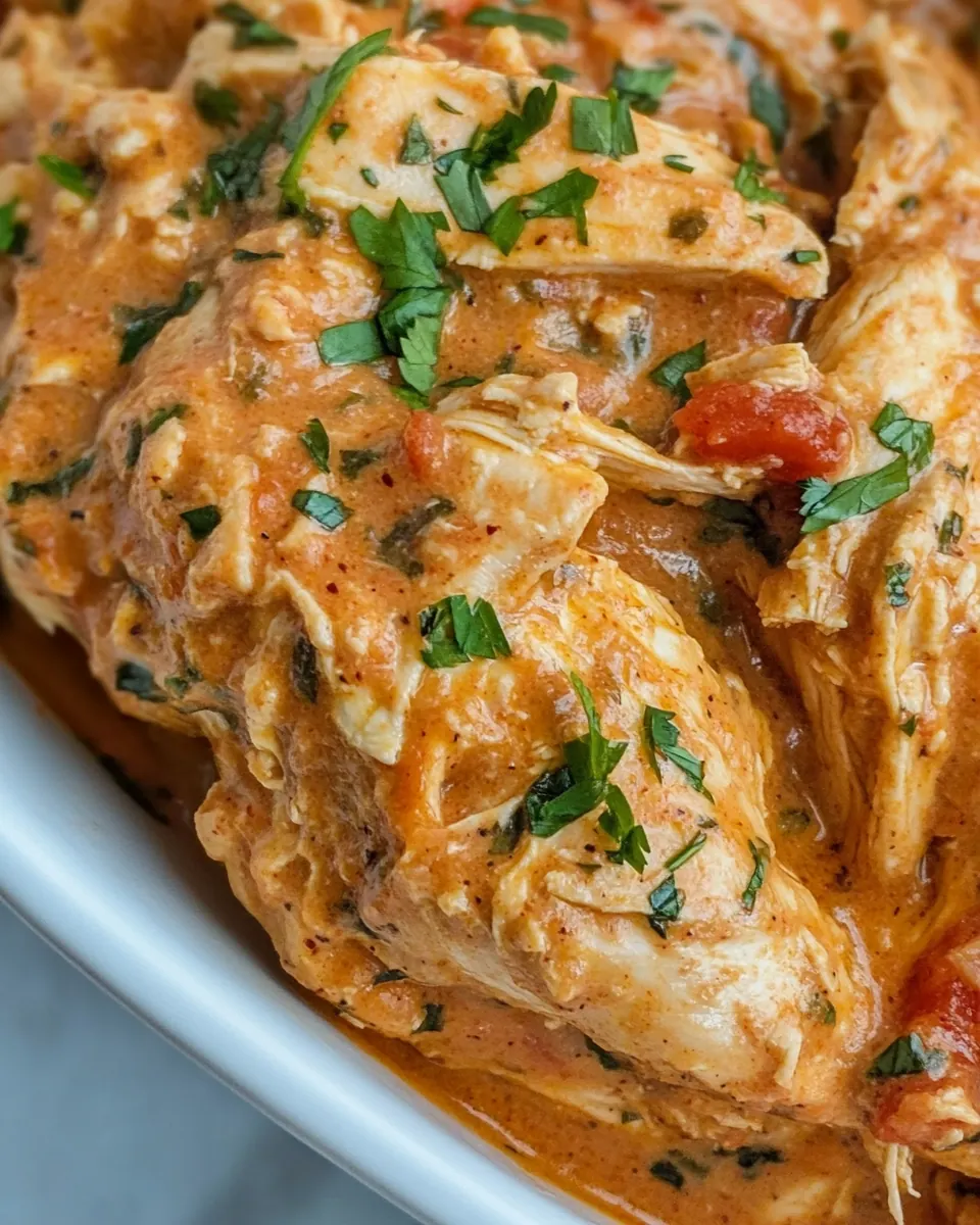 Crockpot Salsa Chicken