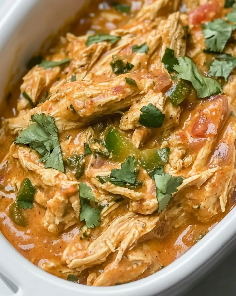 Crockpot Salsa Chicken