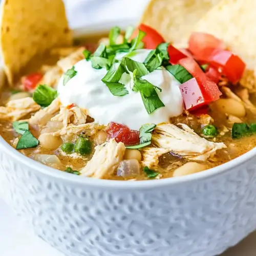 Crockpot White Chicken Chili