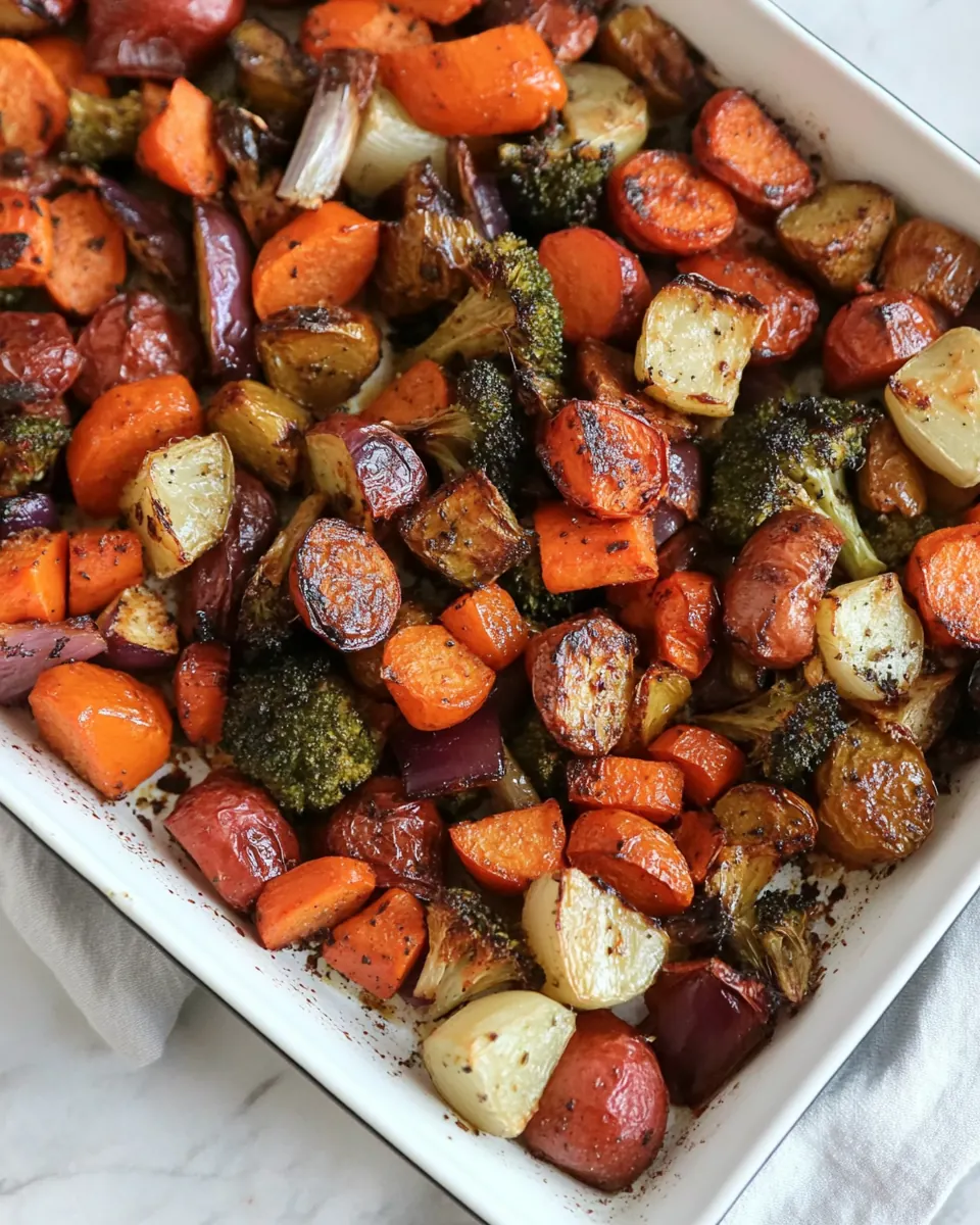 Crowd Pleasing Roasted Vegetables