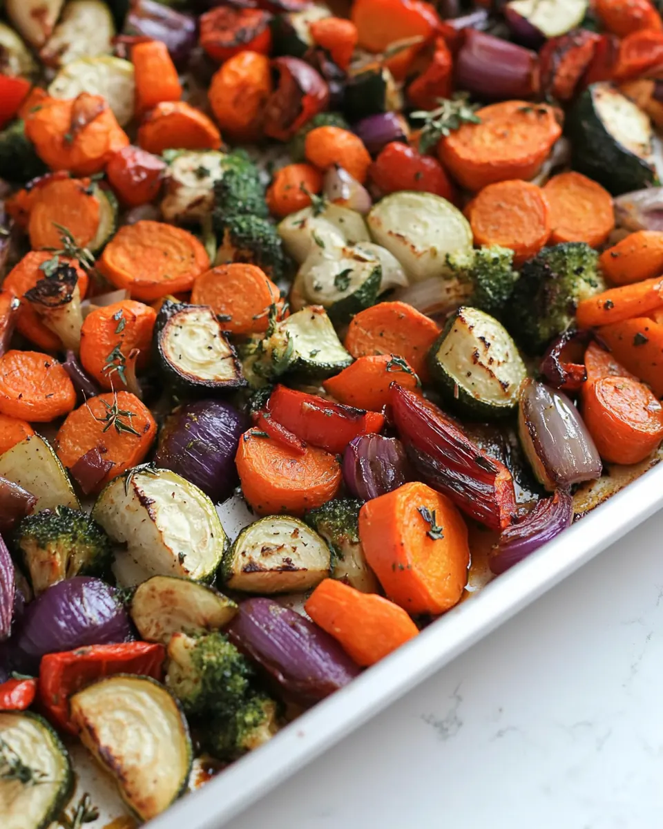 Crowd Pleasing Roasted Vegetables