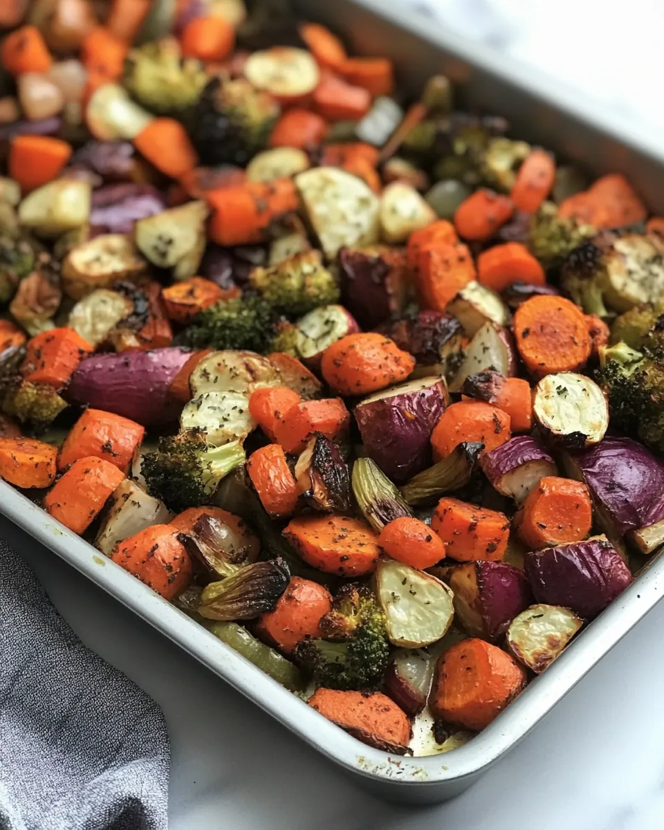 Crowd Pleasing Roasted Vegetables