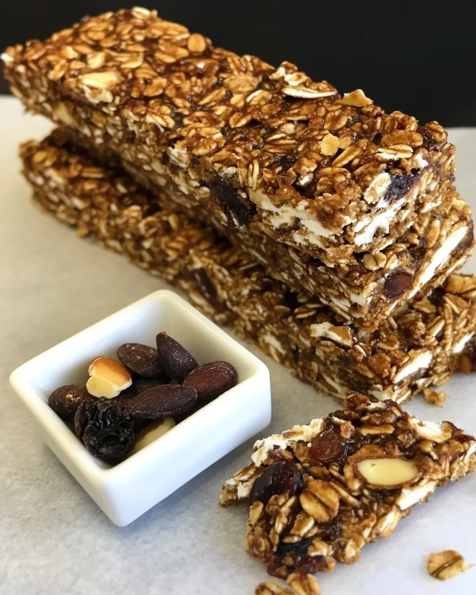 Crunchy Good for You Granola Bars