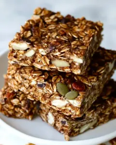 Crunchy Good for You Granola Bars