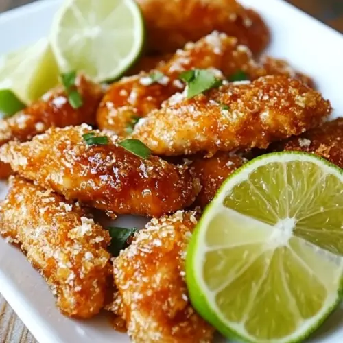 Crunchy Honey Lime Chicken