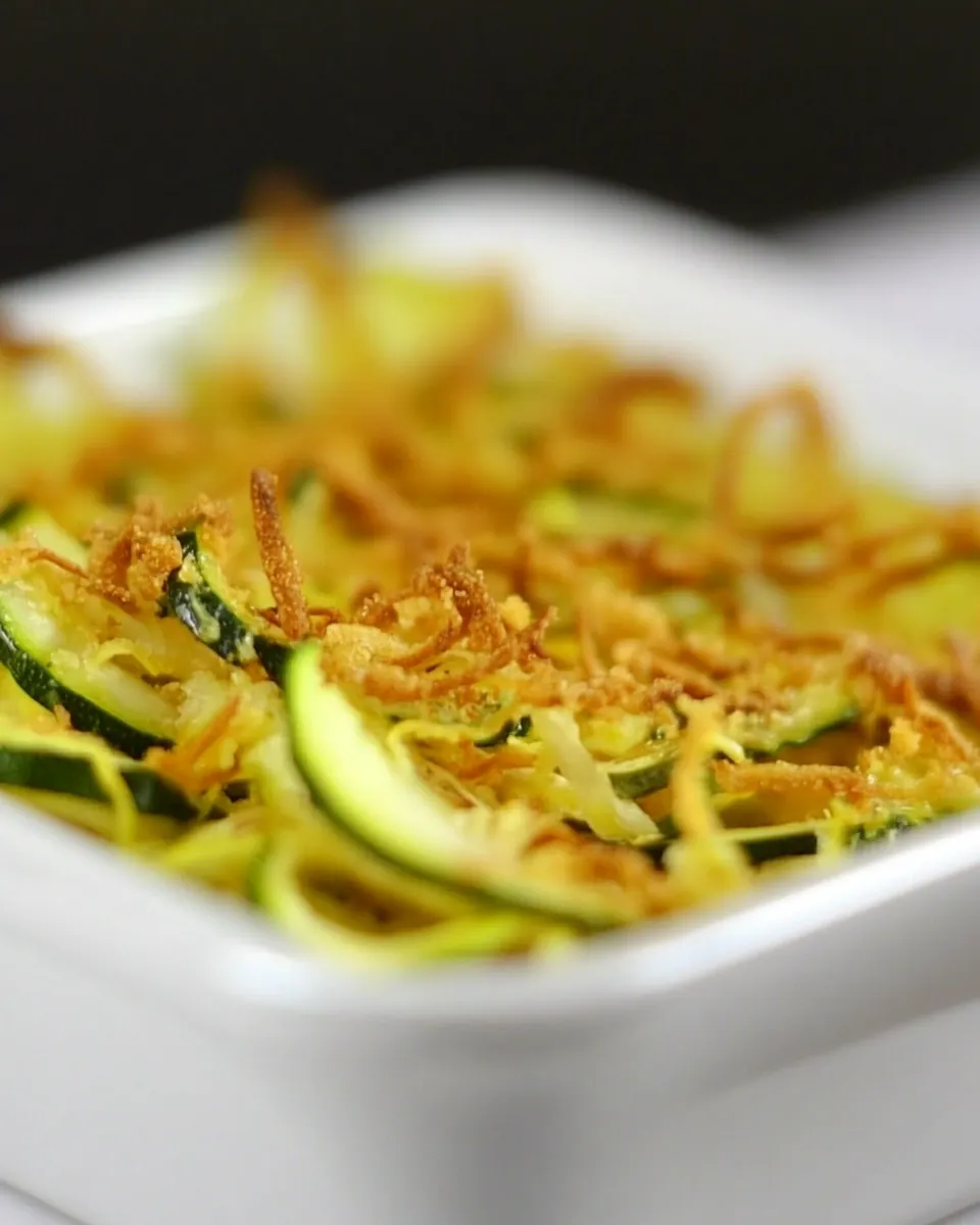 Crunchy Zucchini Topping