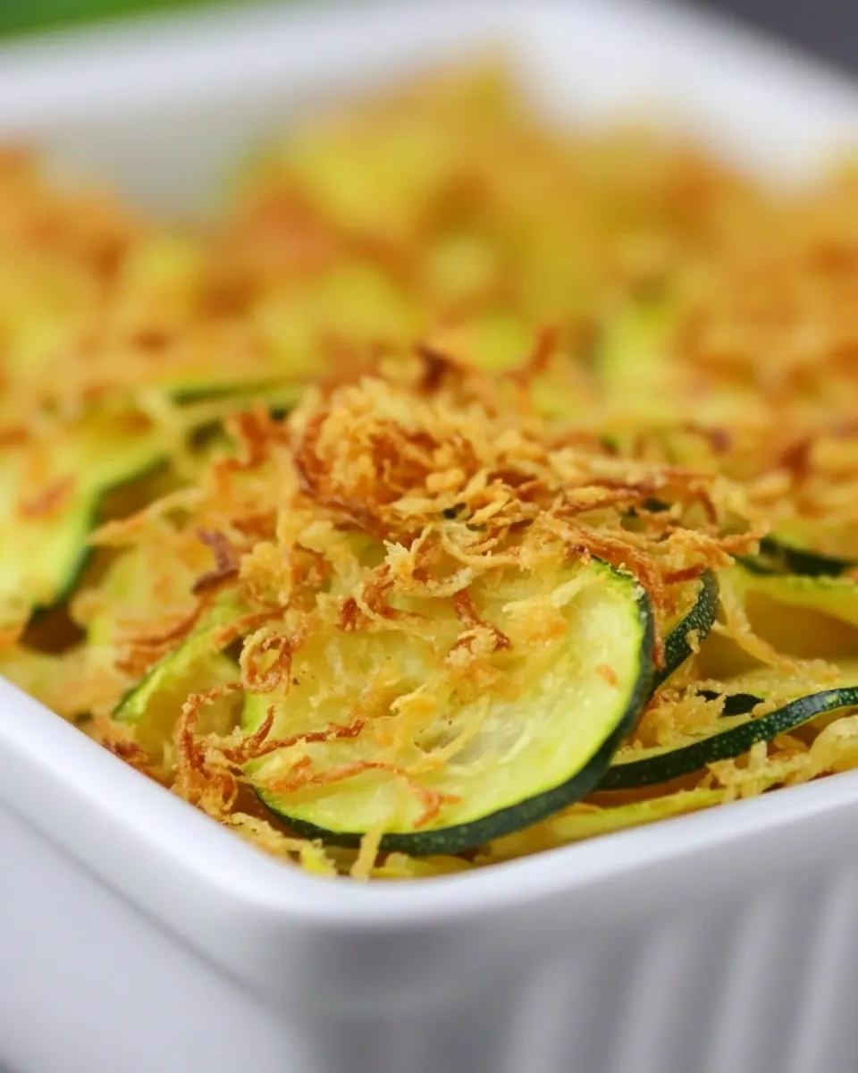 Crunchy Zucchini Topping