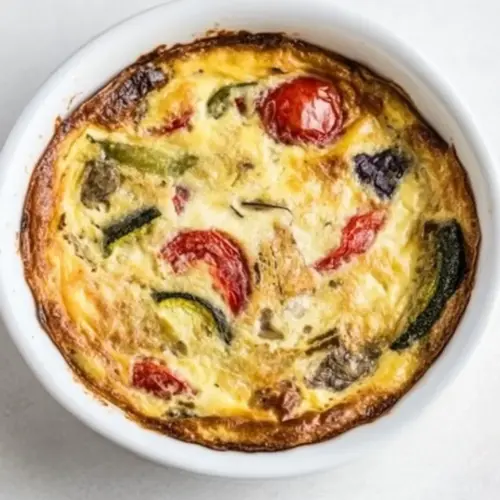 Crustless Vegetable Quiche