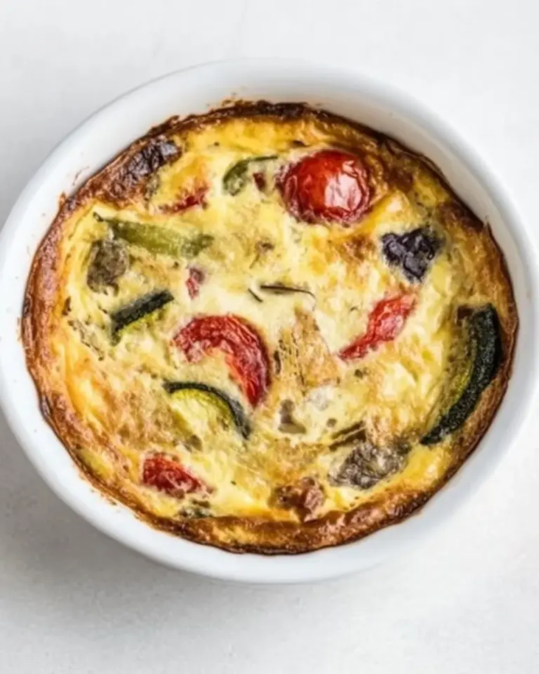 Crustless Vegetable Quiche