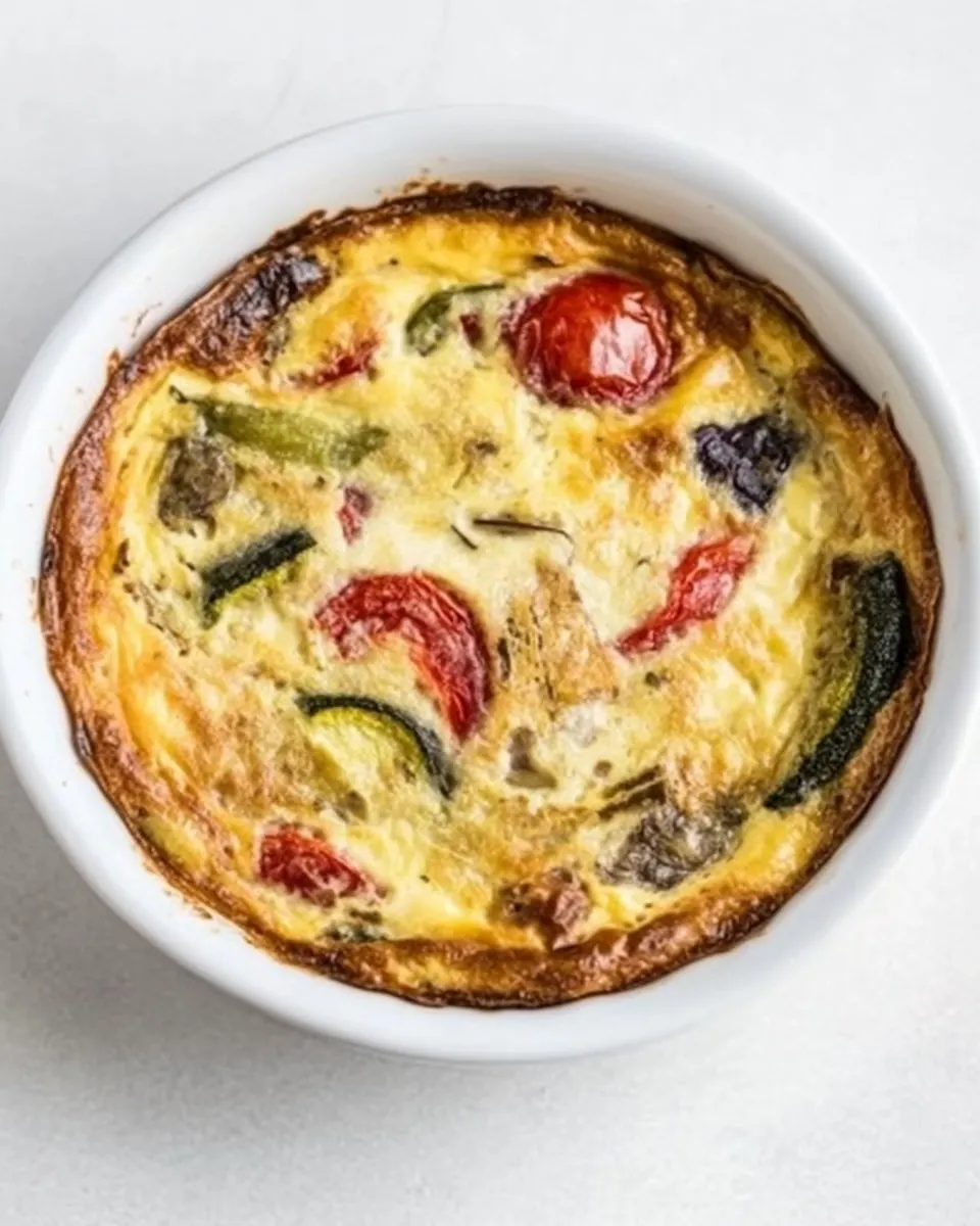Crustless Vegetable Quiche
