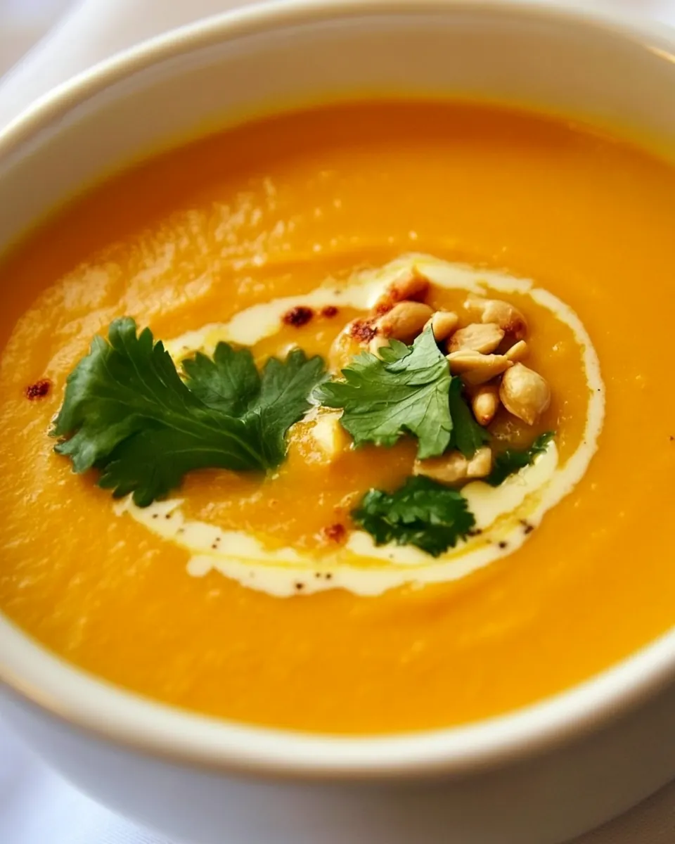 Curried Butternut Squash Soup