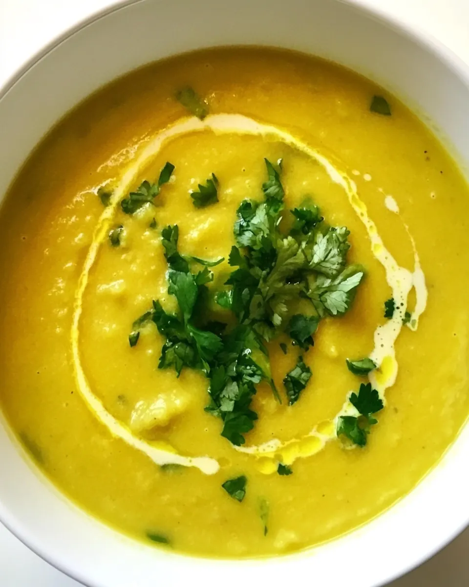 Curried Cauliflower Soup