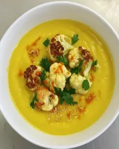 Curried Cauliflower Soup