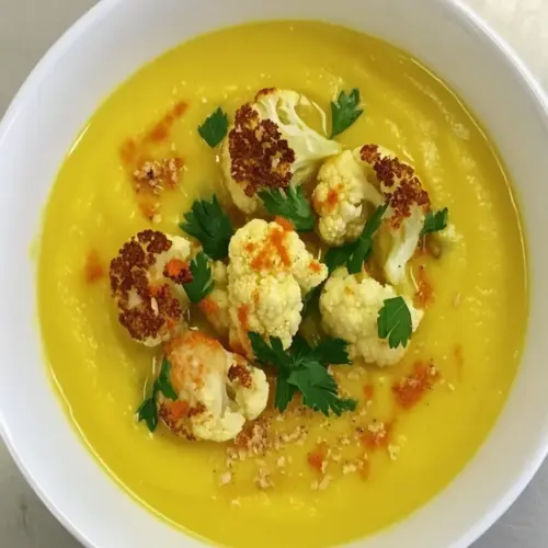 Curried Cauliflower Soup