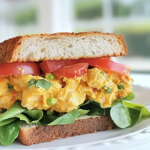 Curried Chicken Salad Sandwiches