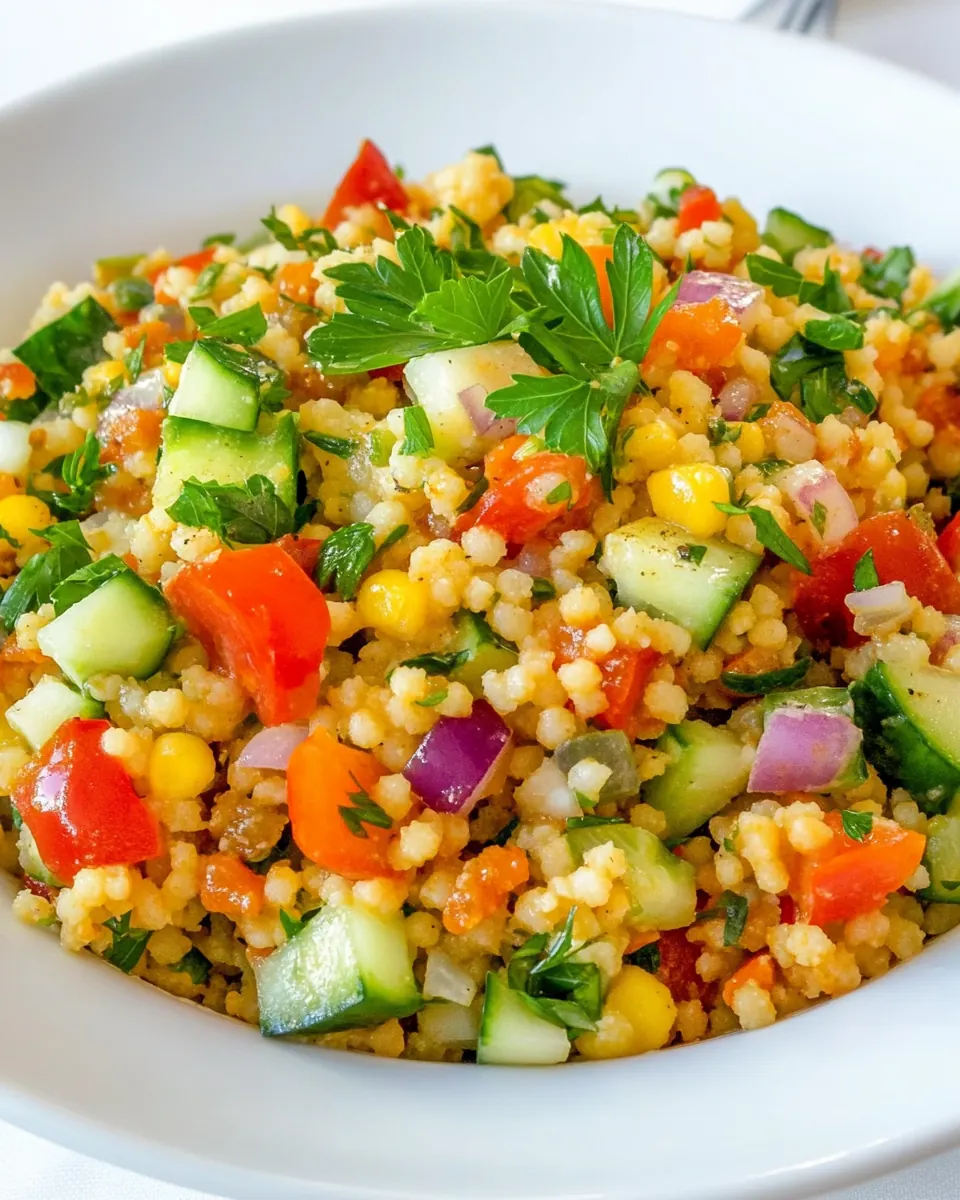 Curried Couscous Salad