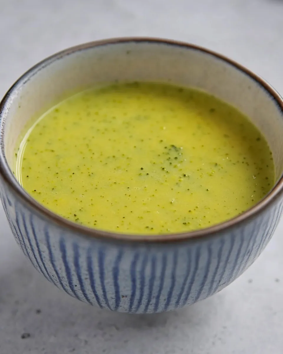 Curried Cream of Broccoli Soup